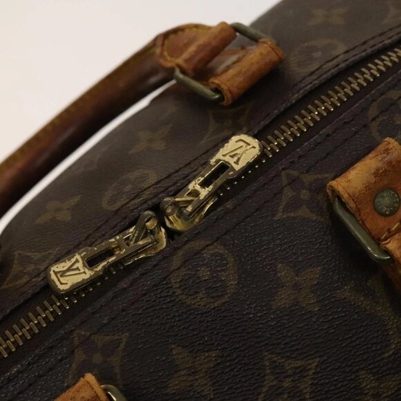LOUIS VUITTON Monogram Keepall Bandouliere 45 Boston Bag - Picture 12 of 16